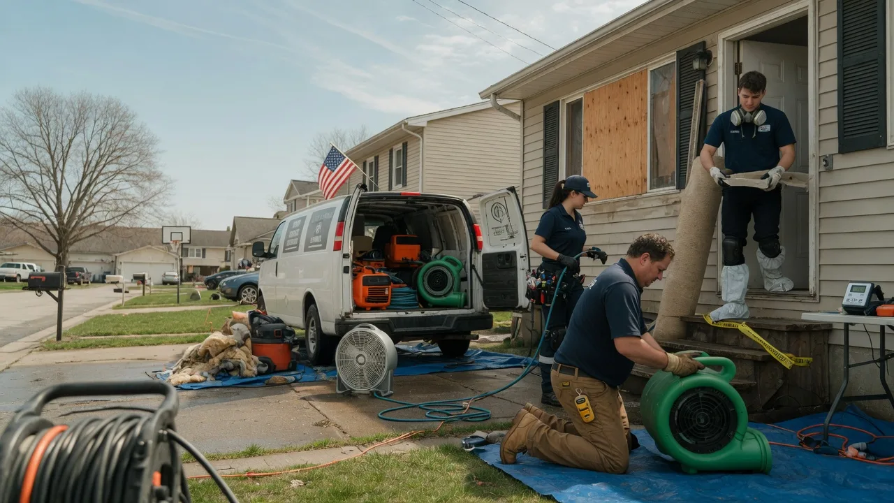 Water Damage Restoration in Lake George, MI near me